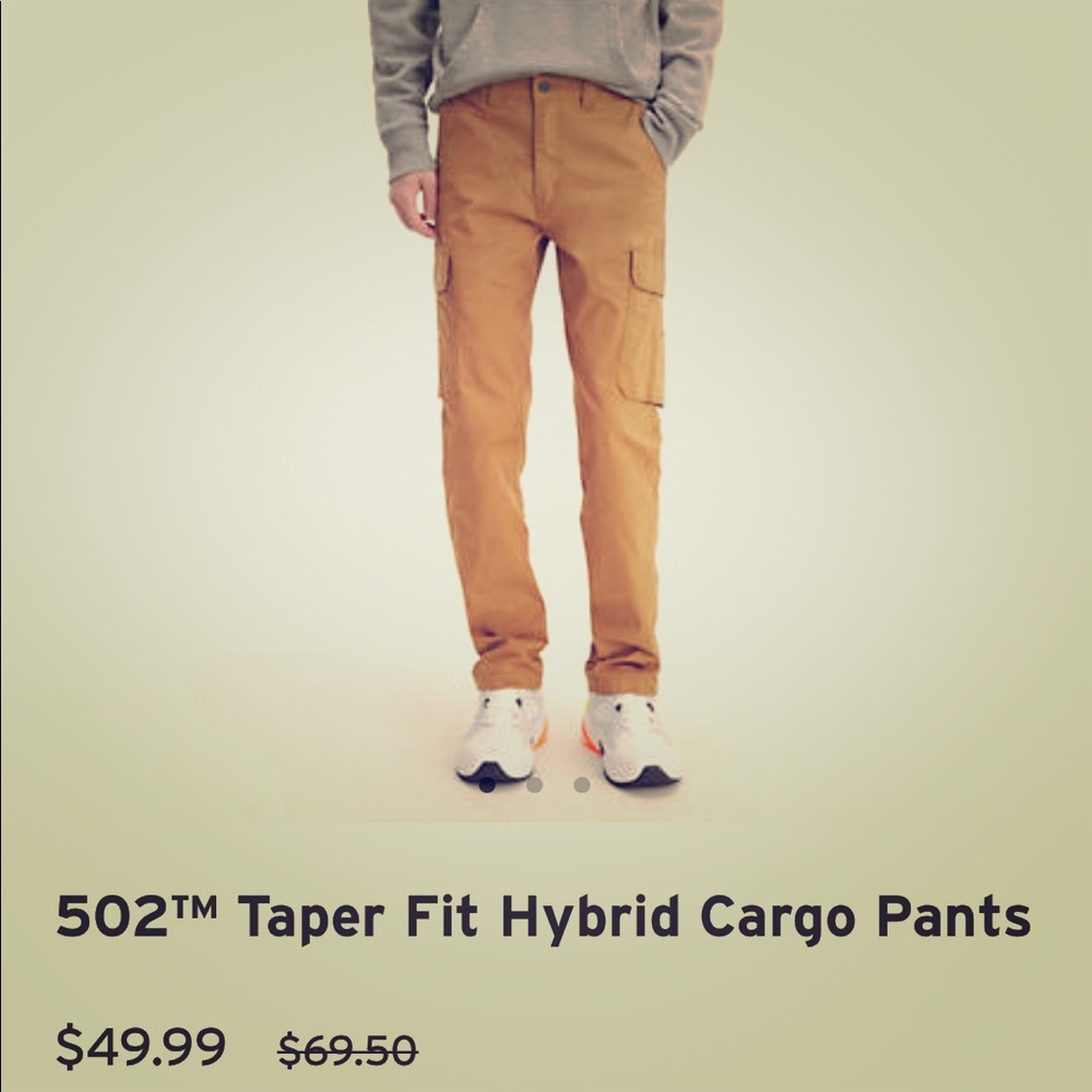 Levis cargo khakis
